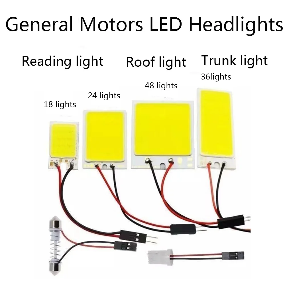 4Pcs Festoon Led Co…