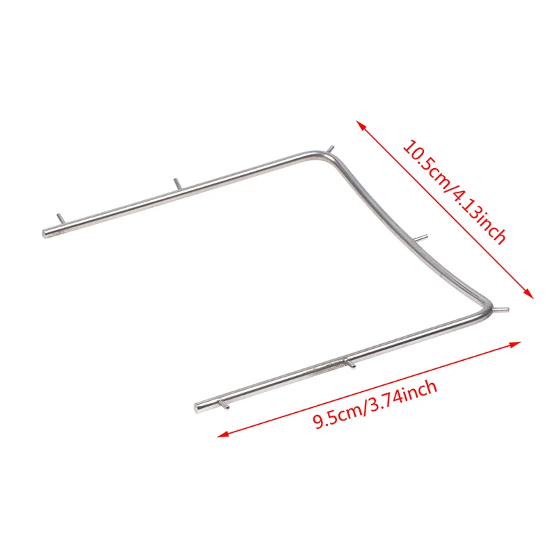 1 buah karet gigi bingkai lateks karet pemegang Dam karet baja tahan karat pembuka mulut instrumen kedokteran gigi
