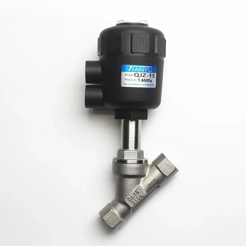 

Y type Pneumatic angle seat valve QJZ-15 QJZ-15B