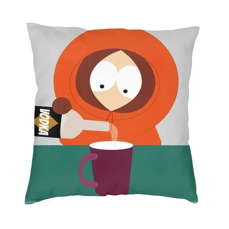 Kenny Cartoon Animation Anime SouthPark Pillow Case 45x45cm Home Decoration Luxury Cushion Cover Car Pillowcase