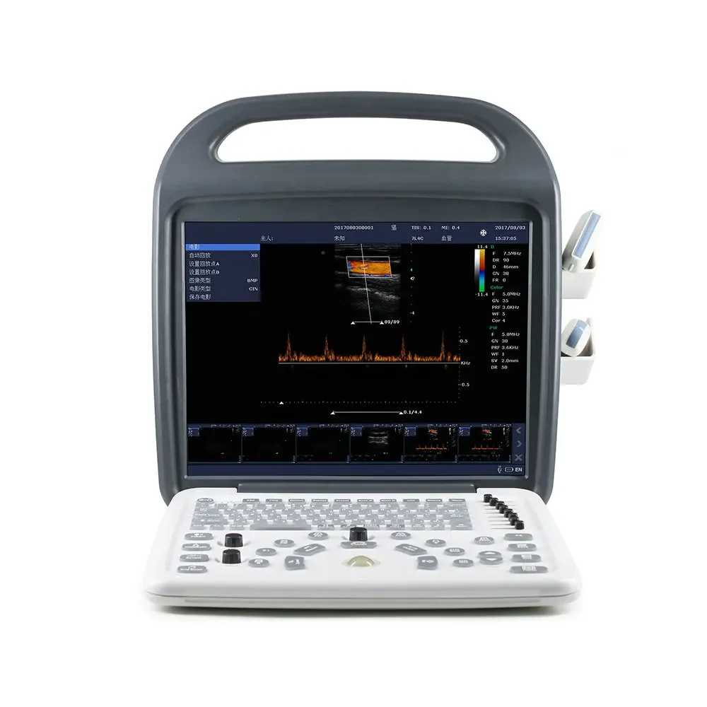 Pet Clinic Laptop Small Animal Diagnostic 3d Color Veterinary Ultrasound Machine Price