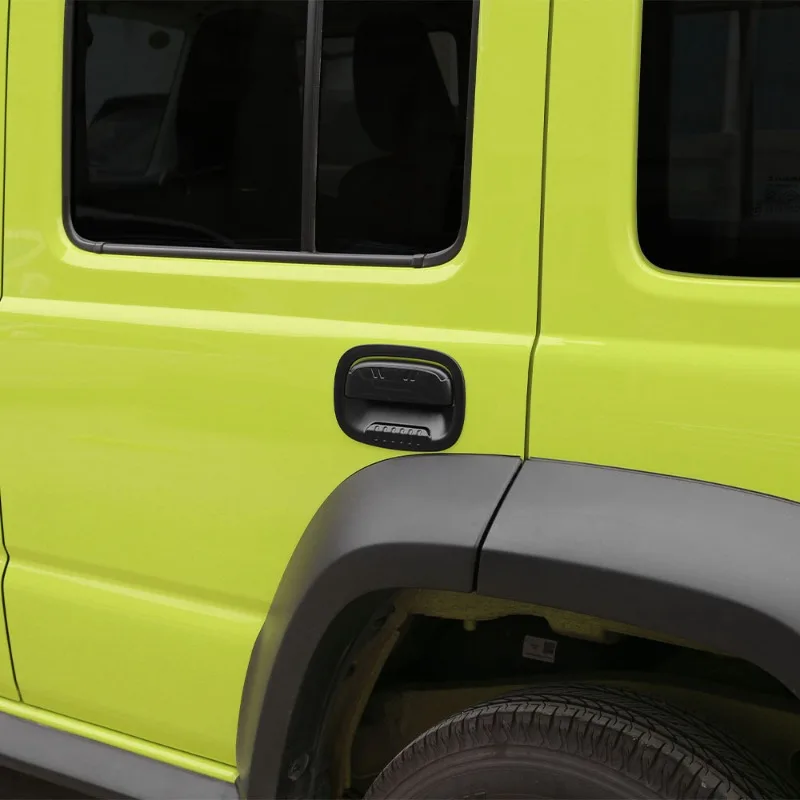 

Door Handle Cover Trim Door Decoration Sticker Accessories For SUZUKI Jimny Nomade 2025 2026 ABS Black Matte