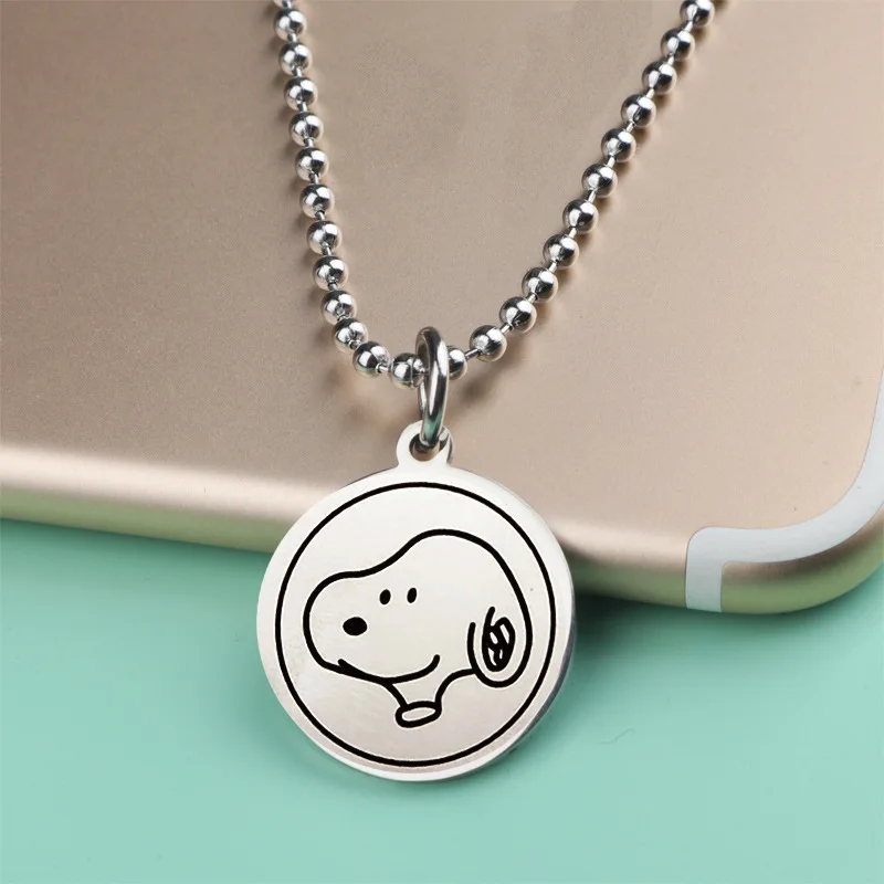 Anime SnoAmendments Collier Pendentif pour Bol, Hip-Hop, Chimsweater, JOJewelry Accessrespiration, EquiKawaii Necklace, Gifts for Girl, Hot