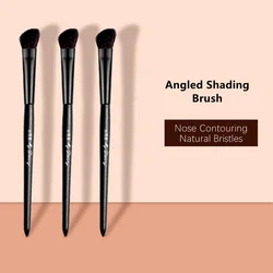 MyDestiny Classic Black Angled Shading Makeup Brush - Eye/Nose Contouring Highlighting Cosmetics Brush Tool