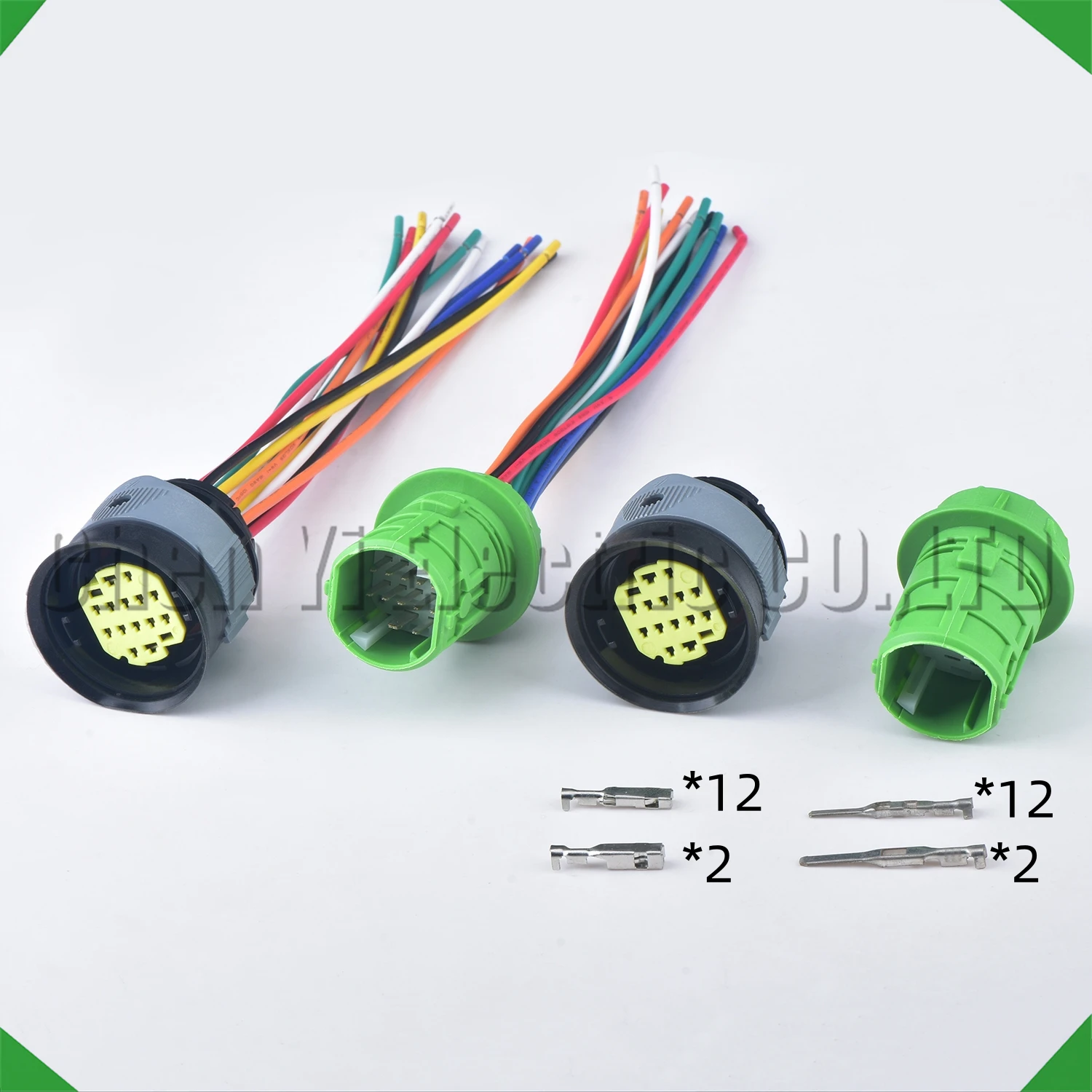 14-pinowe wodoodporne złącze samochodowe Wtyczka wiązki przewodów reflektorów 10847366   DTBFHPE14BKSV do Fiat Ducato Maserati Sicma