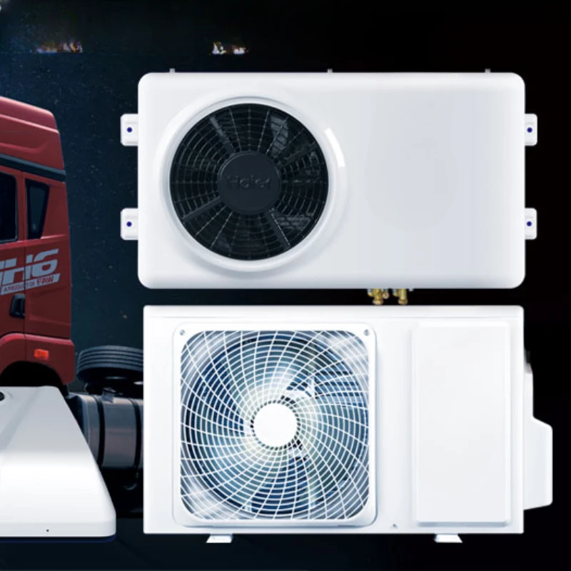 Parking air conditioning refrigeration for large cargo trucks, electric cranes, engineering vehicles, onboard