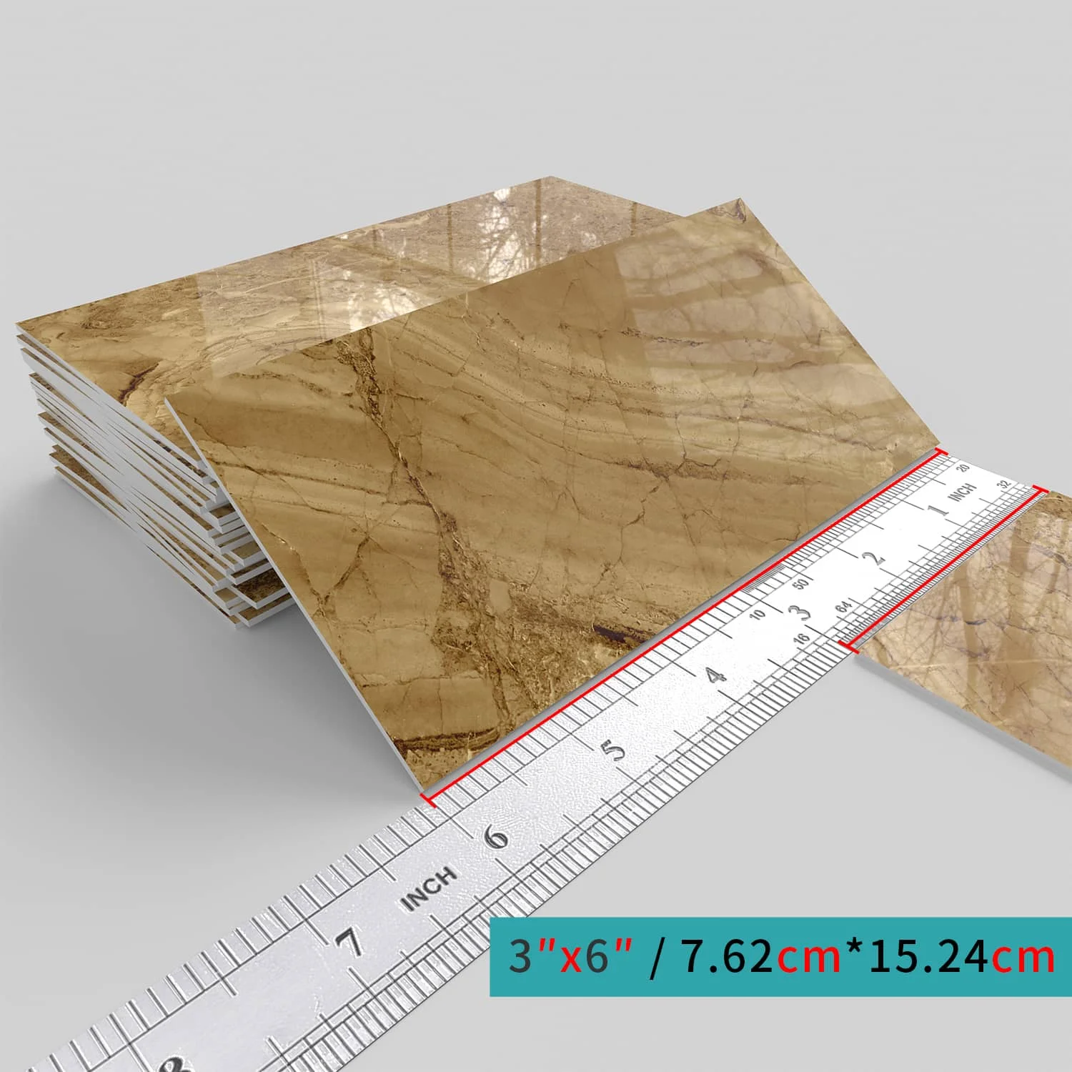 

Thickened crystal foam self-adhesive ceramic tile sticker, waterproof and oil proof, suitable for indoor home decoration