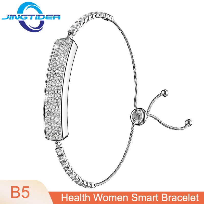 

B5 женский умный браслет фитнес-трекер 5ATM водонепроницаемый женский смарт-браслет для плавания сердечного ритма HRV кислород в крови женские браслеты