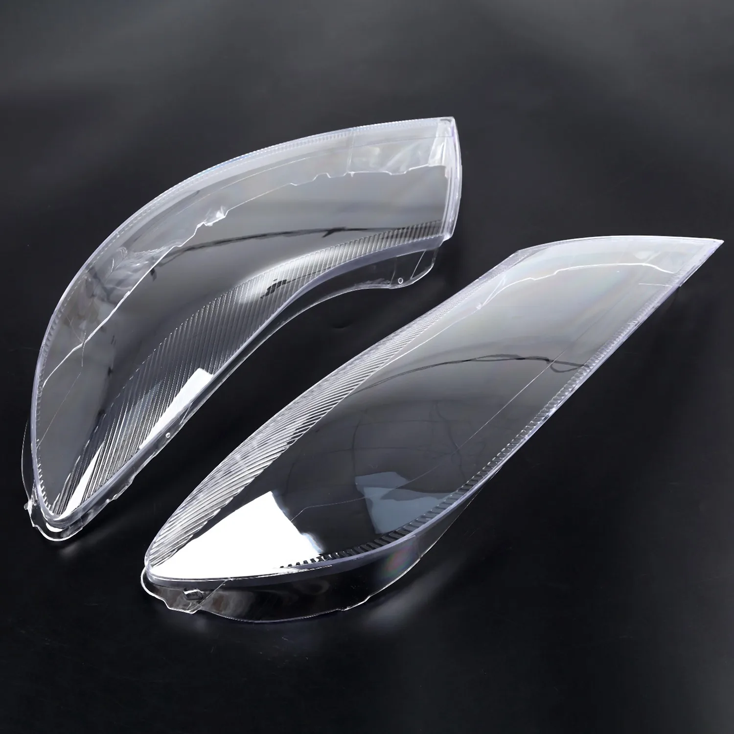

1 Pair Car Left & Right Waterproof Clear Headlight Lens Cover Replacement Dust-Proof Headlight Shell Cover, for Skoda Octavia 10