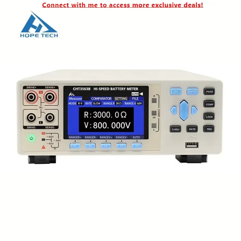 

CHT3563B High Reliabity Li-ion 18650 Battery Lcd Display Battery Tester 12v Car Battery Tester