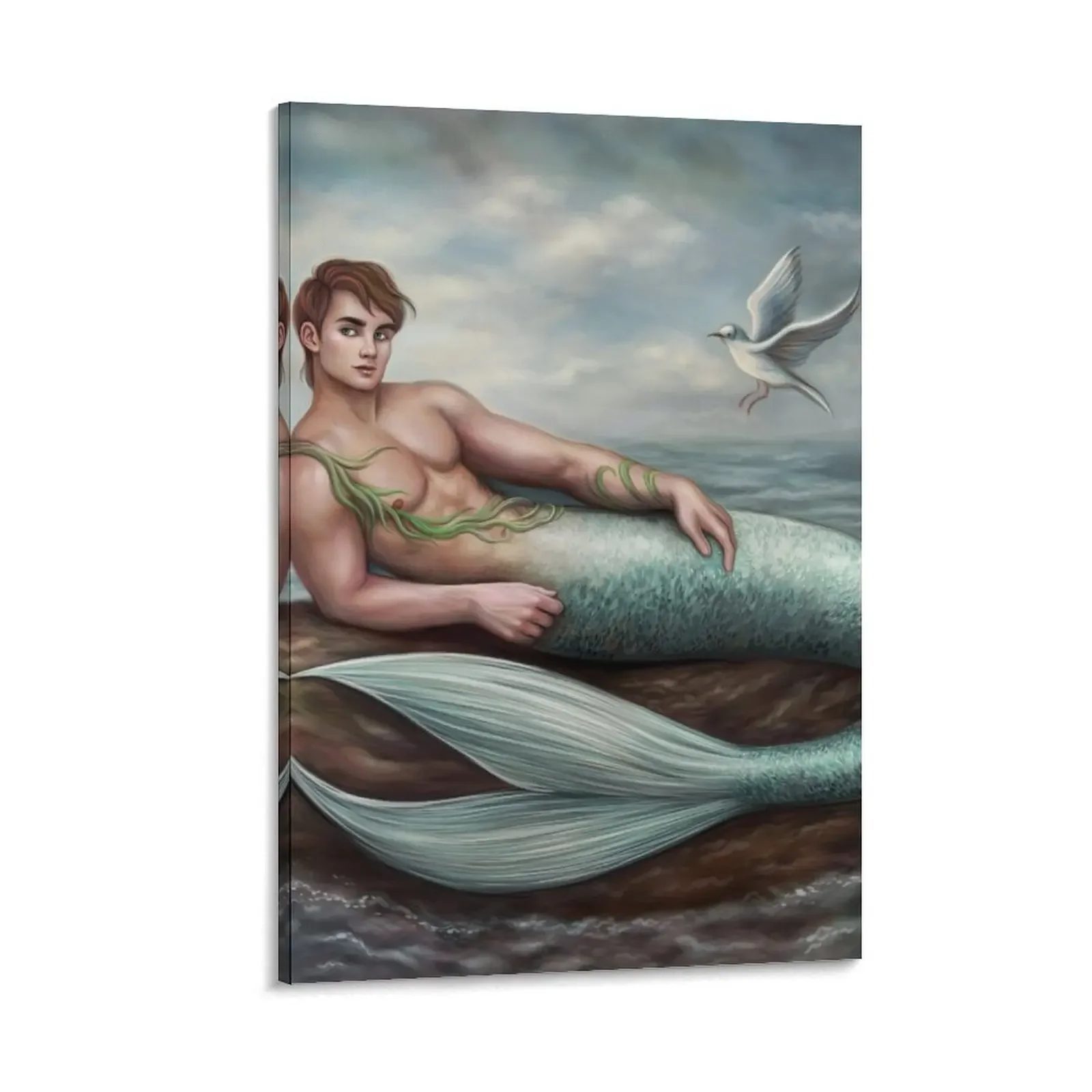 

Картина на холсте Merman Prince, наклейки и плакаты, декор для комнаты, украшения дома и организации