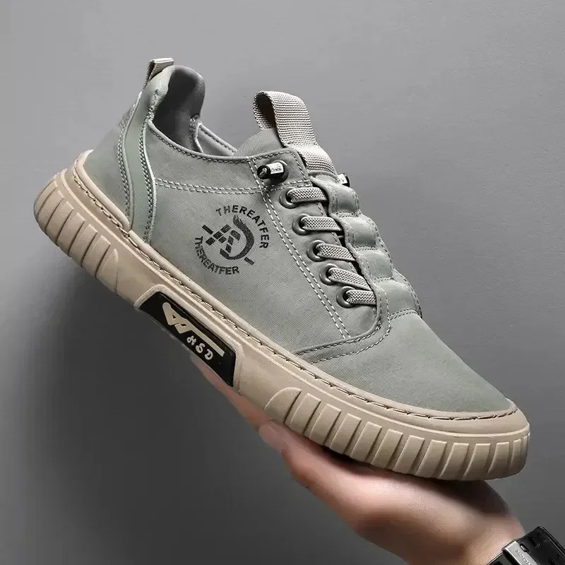 Men Casual Shoes Breathable Black Sneakers Fashion Driving Walking Tennis Footwear for Male Flats Skateboard Anti Slip