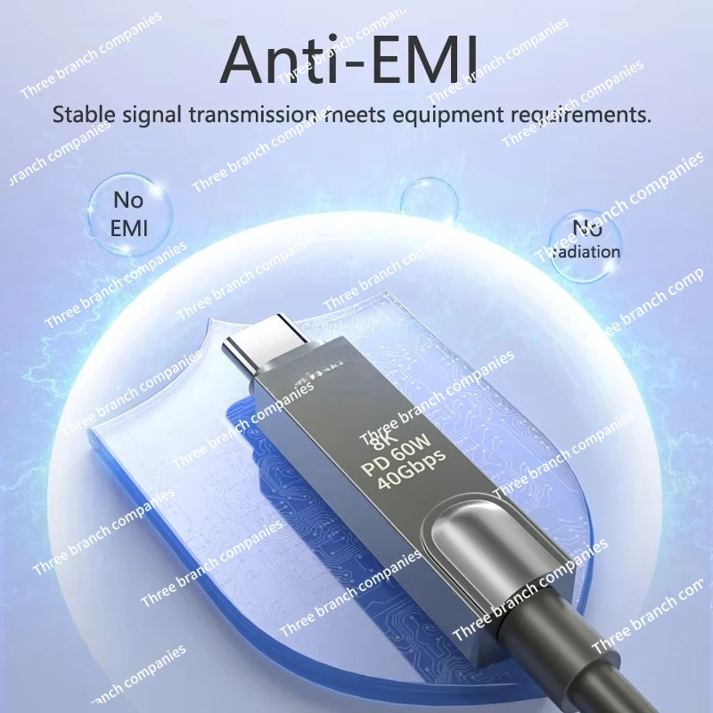 Long 8K USB C cable 5m 10m 15m 20m USB 3.2 Gen2 40Gbps PD60W type-C 4K/120Hz 10gbps fiber optic USB cable