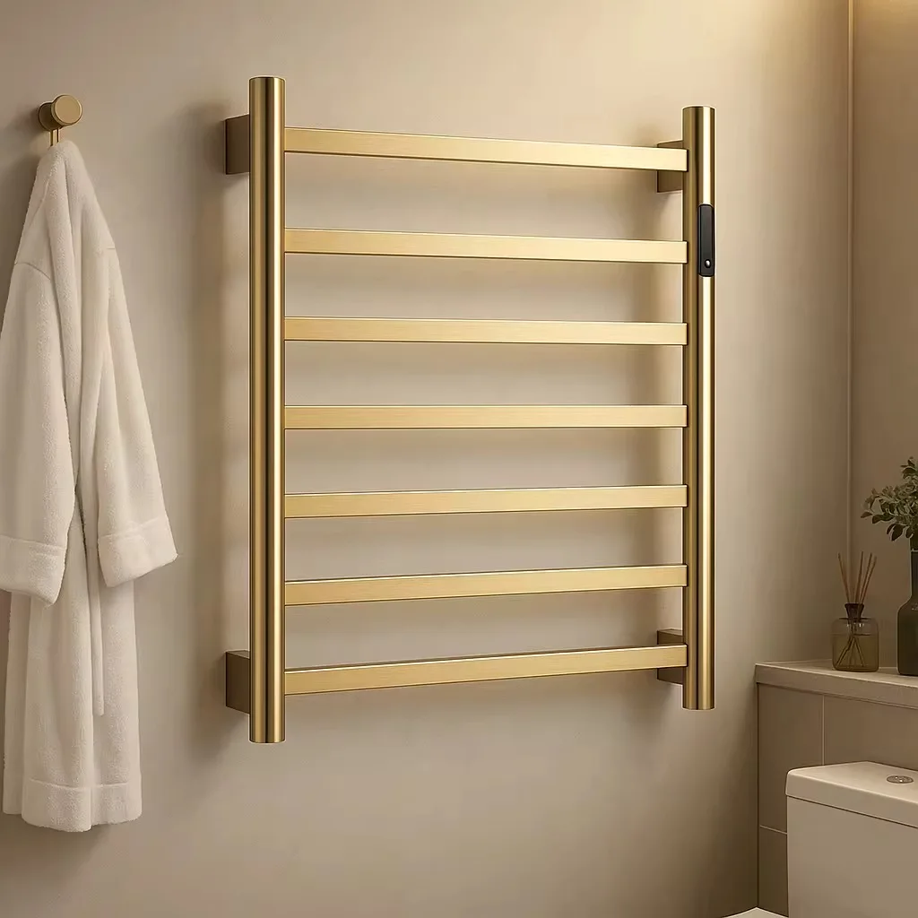 

High End Professional Barbershop Electric Gold Stainless Steel Electric Towel Warmer Machine With Timer