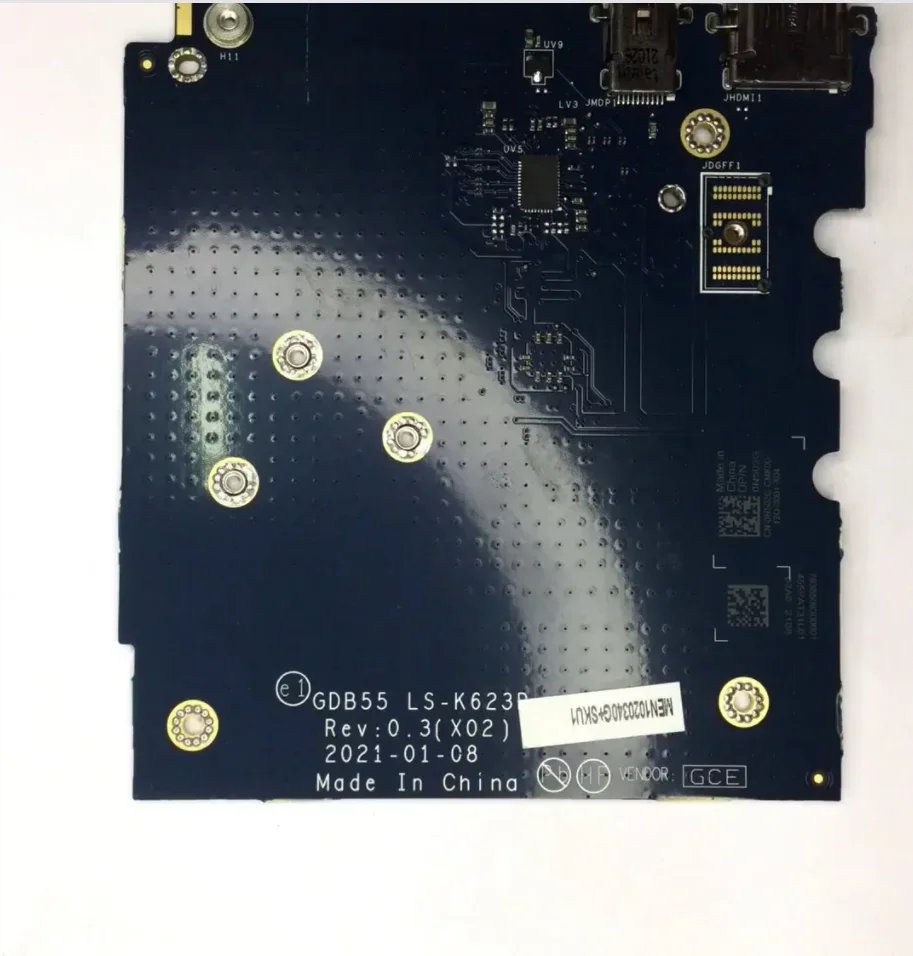 

ПОДЛИННАЯ ПЛАТА USB HDMI DELL GDB55 2021, LS-K623P