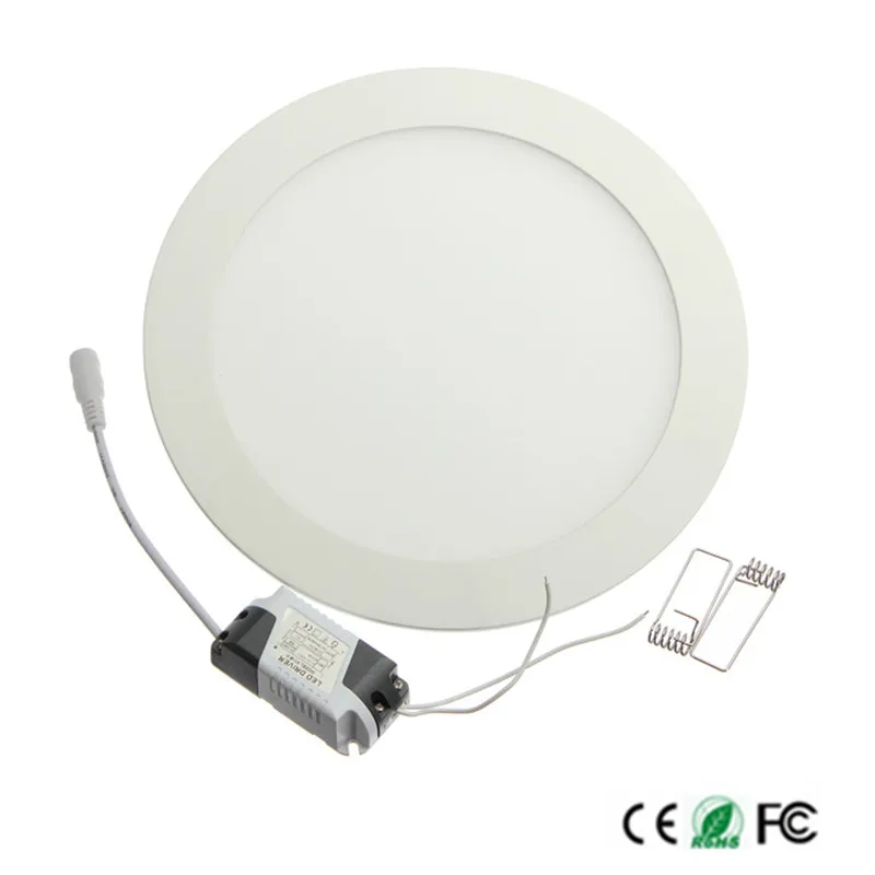 

3W/4W/ 6W / 9W / 12W /15W/ 25W LED Ceiling Recessed Grid Downlight / Slim Round Panel Light