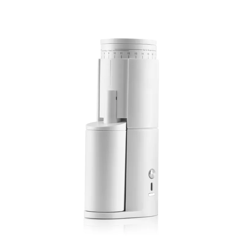 Portable French Stainless Steel Electric Coffee Grinder with USB Charging for Car & Hotel Use 30g Capacity Automatic Grinding