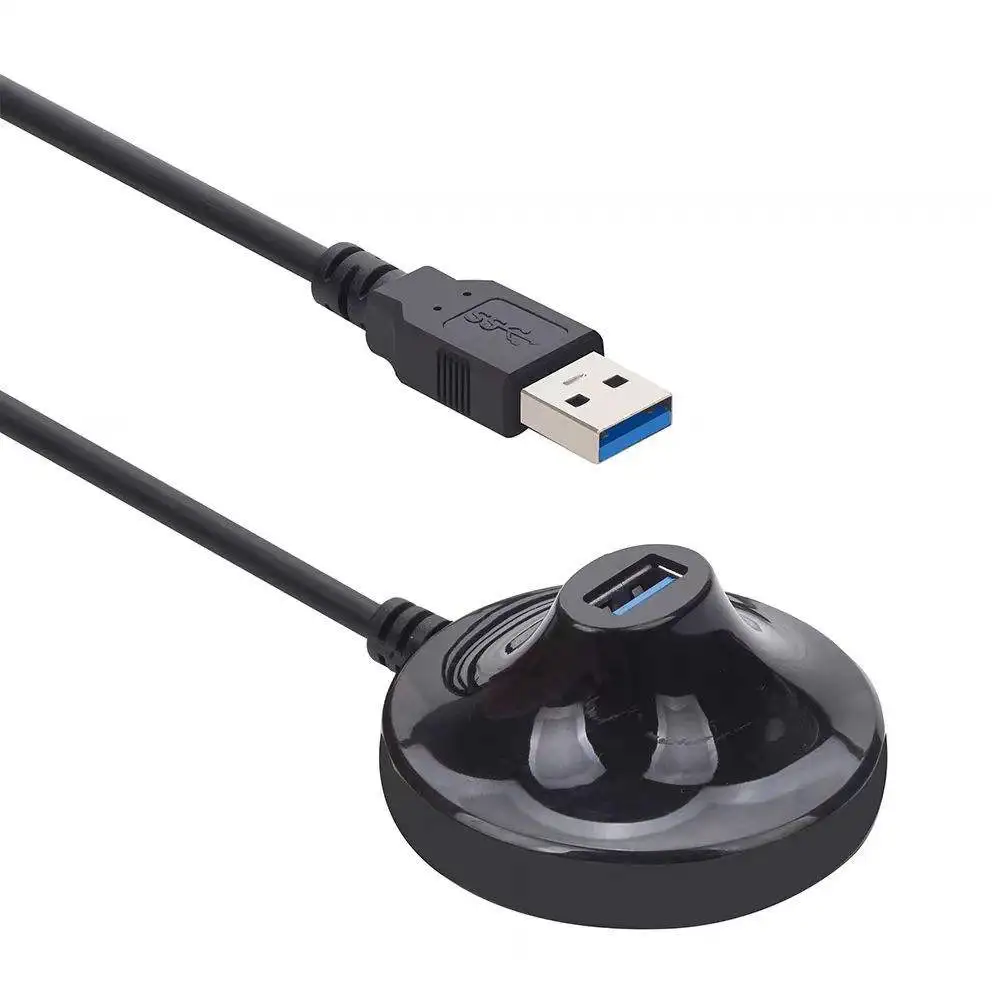 0.8/1.5M USB3.0 Male Female Extension Cable Fixed Base High Speed Cord for Laptop Camera WiFi Adapter Keyboard Mouse Projector