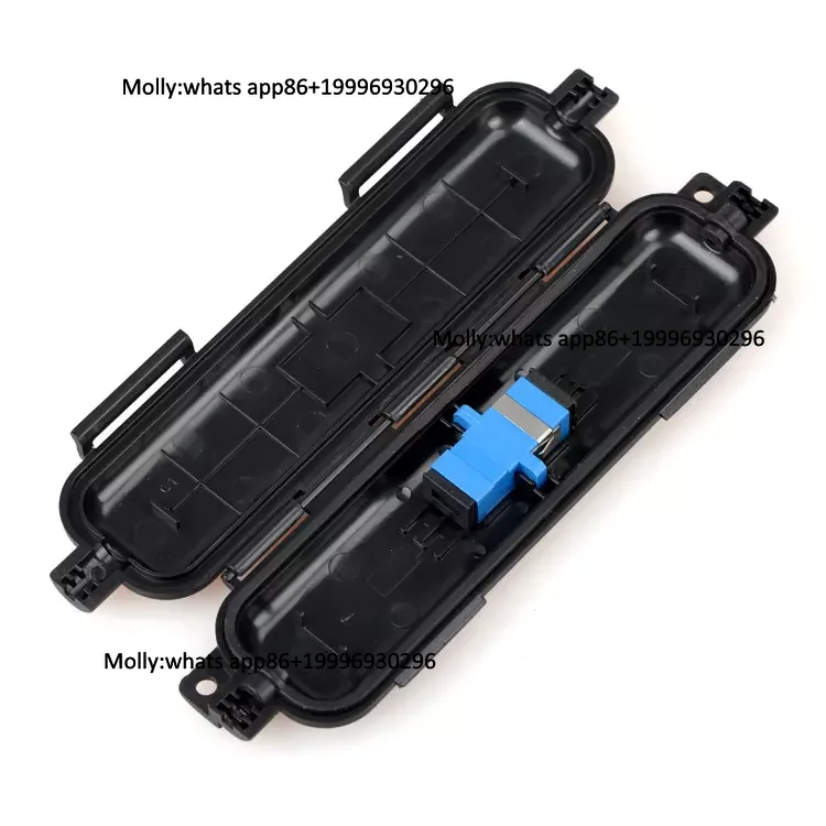 APT Ftth Drop Cable Splicing Protective SC Adapter Connection 1 Core Fiber Optic Cable Protection Box APT-DSB-1A 3-Year Warranty