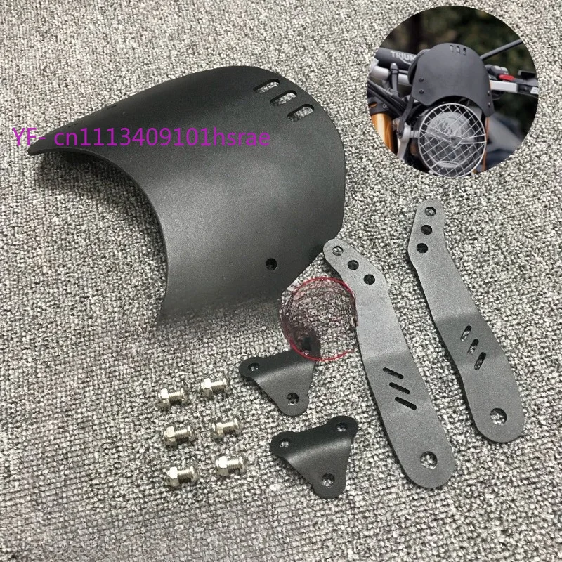 Windscreen Windshield for Scrambler 1200 XE XC, Motorcycle Retrofit Wind Deflector Replacement Parts