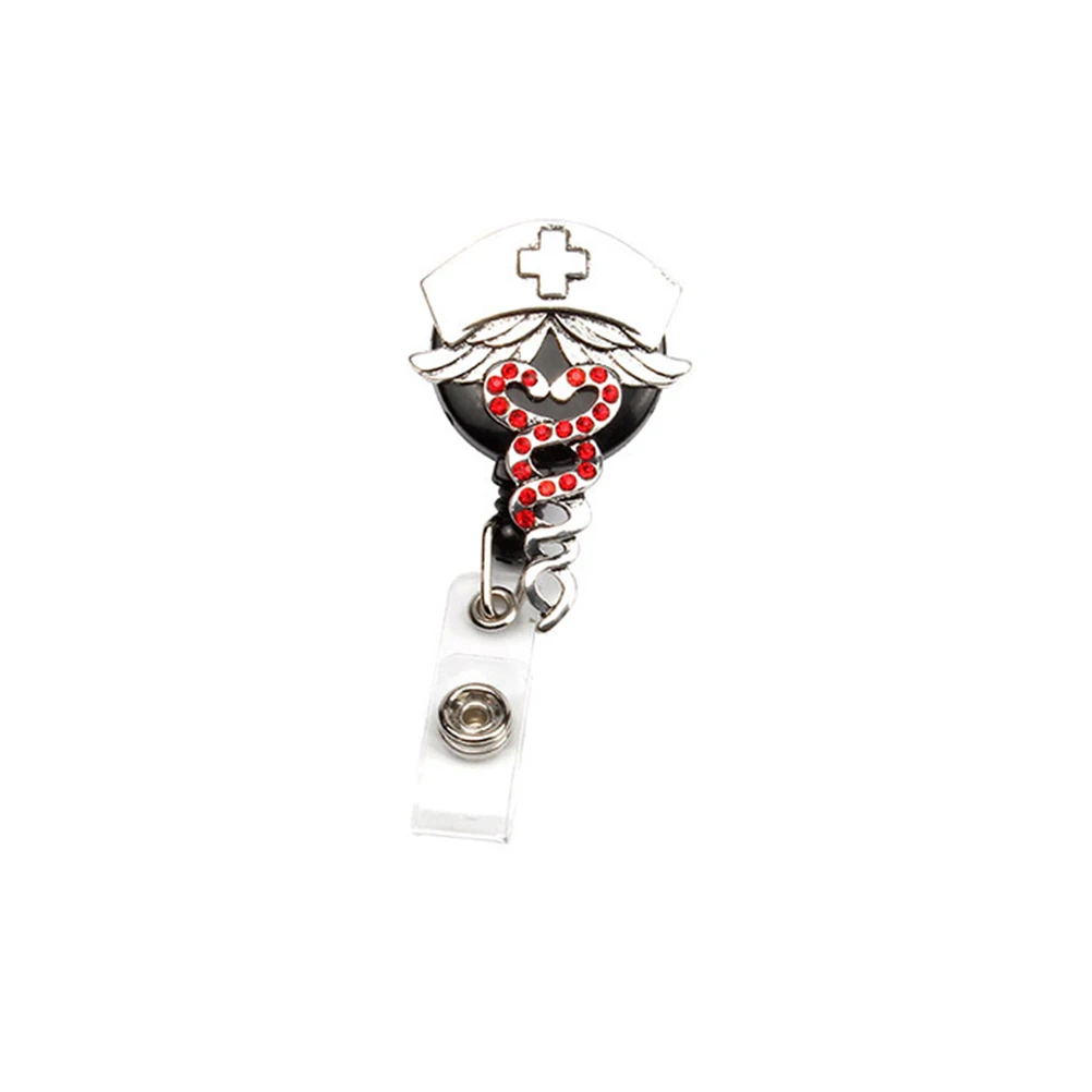 

Sleeve Buckle Telescopic Buckle ID Badge Reel Easy Pull Buckle