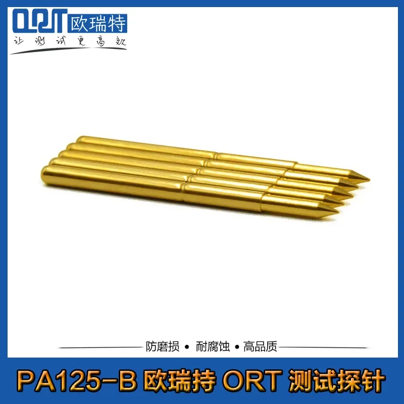 Probe seri P125 tes PCB Probe komponen elektronik Probe pegas ejektor lengan Pin