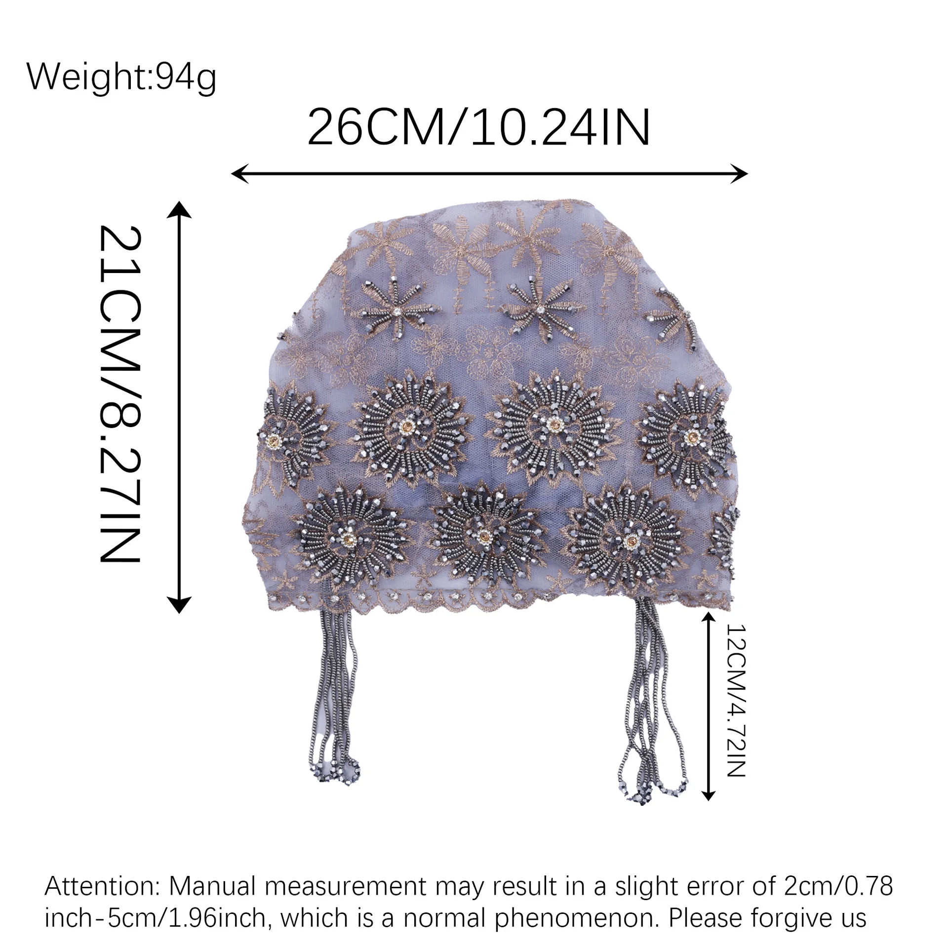 [نماذج بوتيك الراقية] الصناعة الثقيلة مطرز التطريز الدانتيل الوطنية الجديدة شرابة ذيل السمكة حقيبة رئيس قبعة حقيبة الموضة الشعر