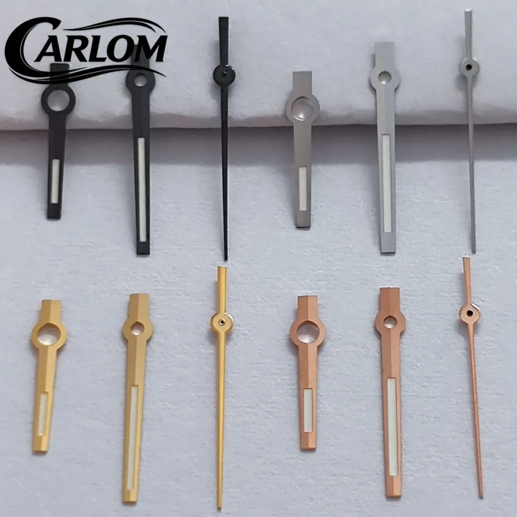NH Watch Hands For NH35 NH36 NH38 NH39 NH70 Movement C3 BGW9 Luminous High Quality Watch Accessories Silver Rose Gold Gun image 2