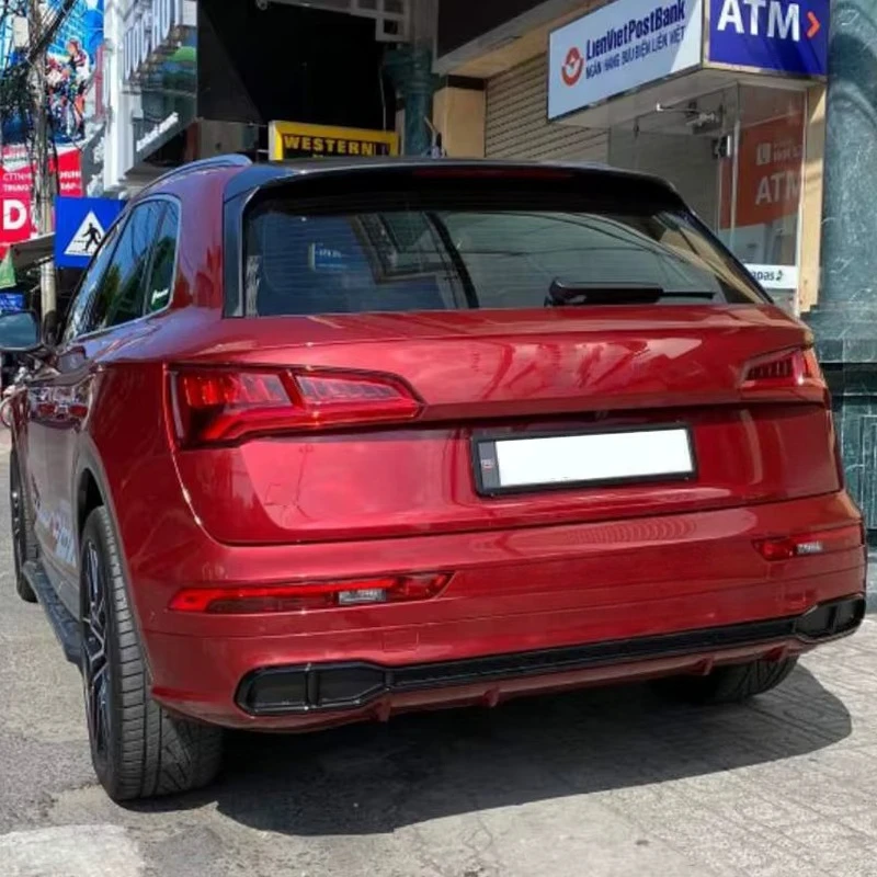 Auto Rear Diffuser For Audi Q5 Q5L Change To SQ5 2018 2019 2020