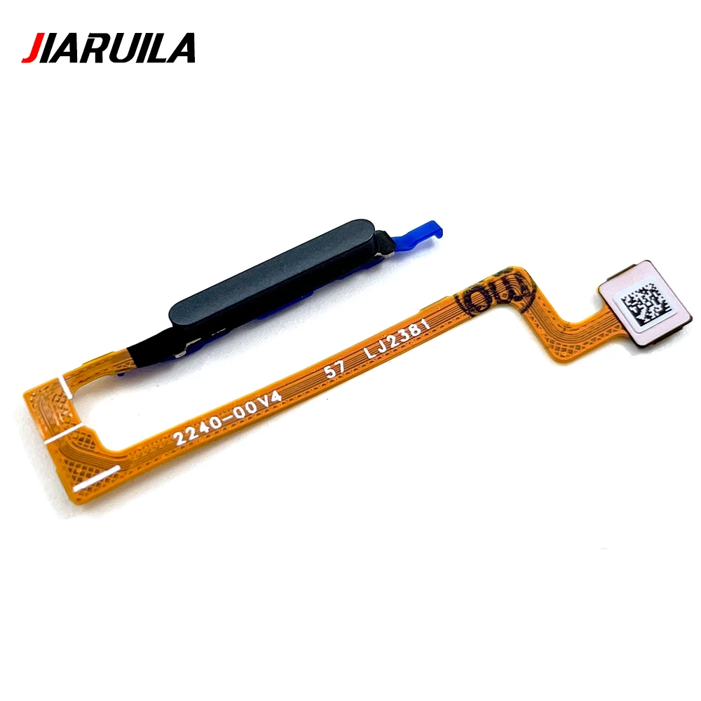 Home Button Fingerprint Sensor For Xiaomi Redmi Note 12 5G Touch ID Flex Cable Ribbon Replacement Parts