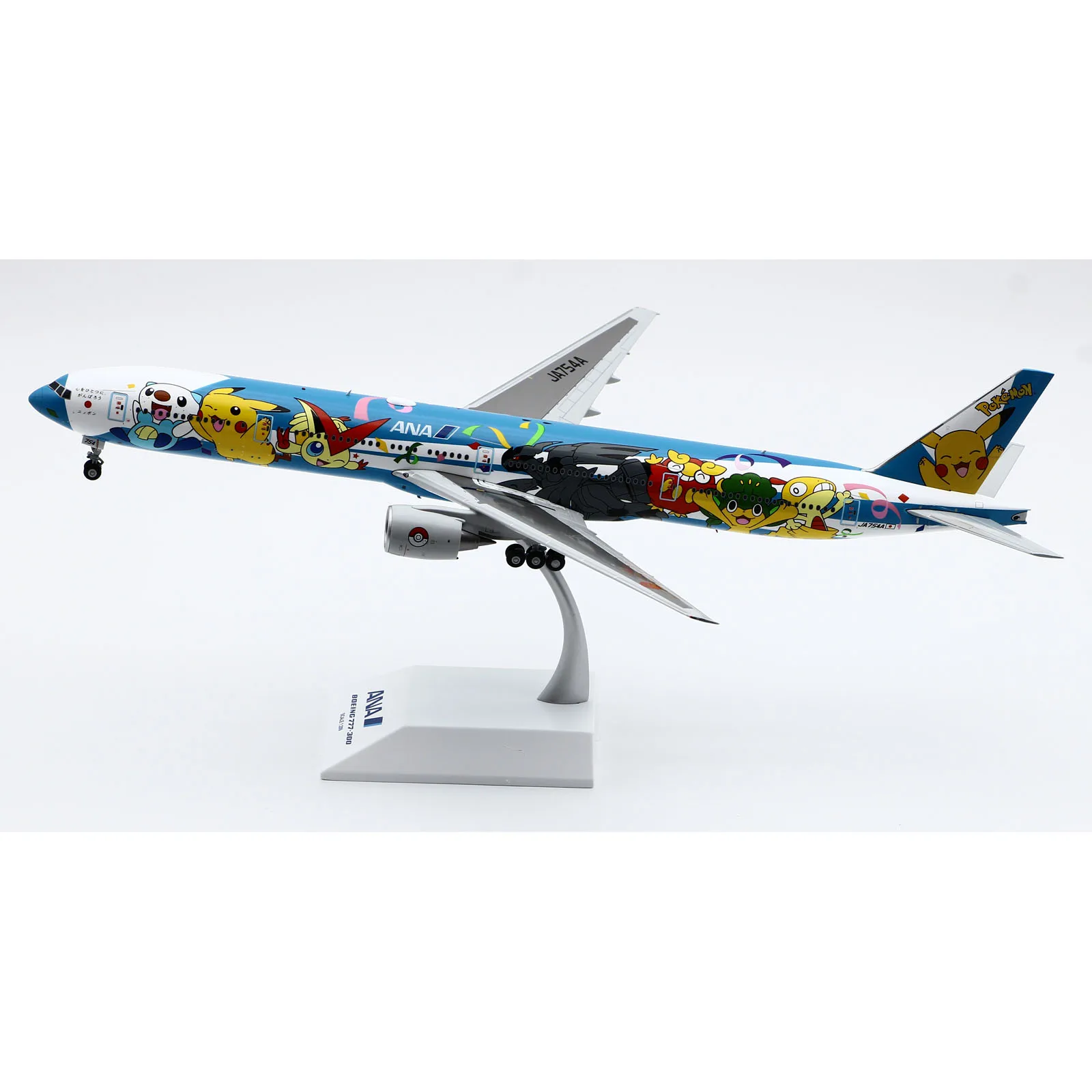 EW2773001 Alloy Collectible Plane Gift JC Wings 1:200 All Nippon Airways ANA Boeing B777-300 Diecast Aircraft Jet Model JA754A