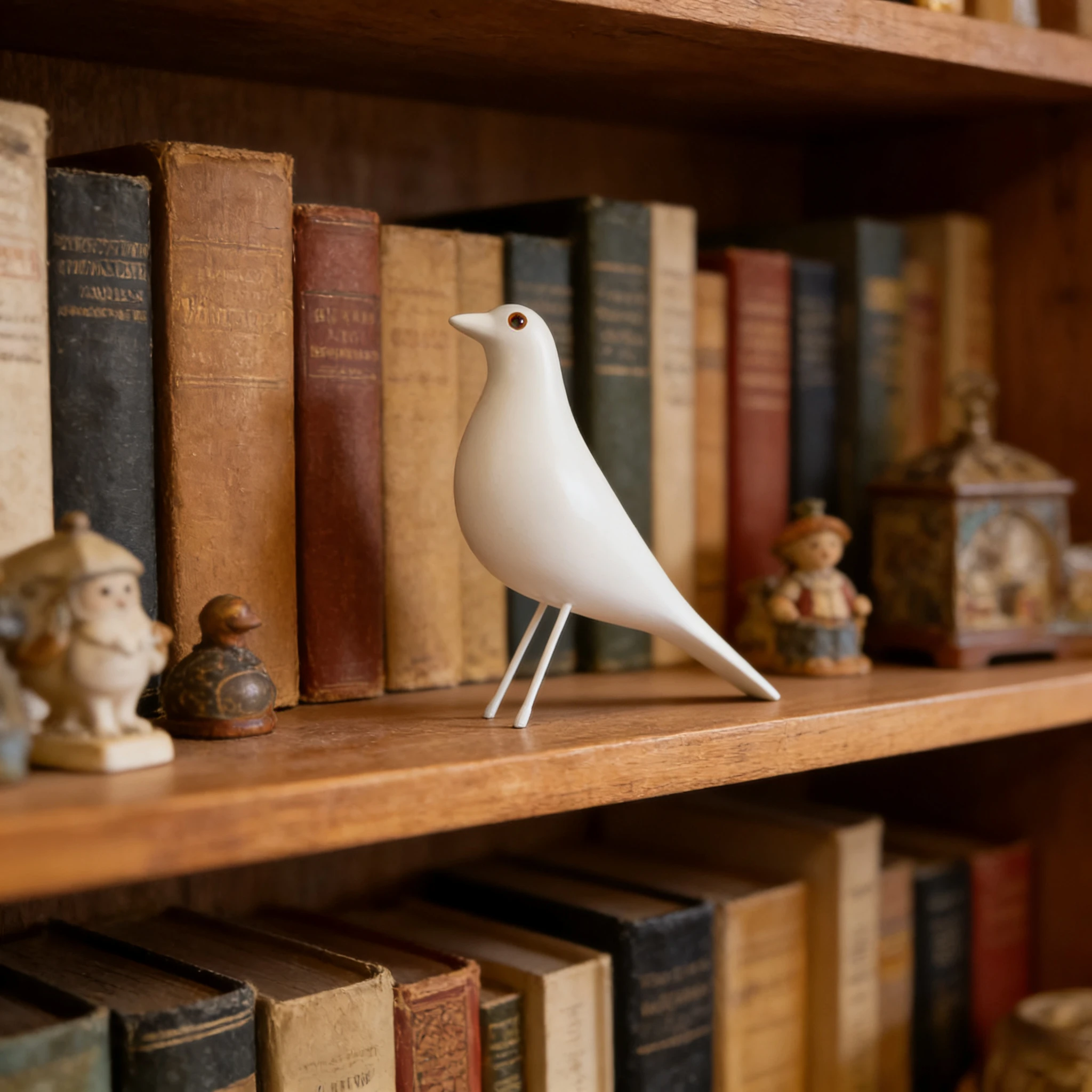 Bird Home Decor, House Bird, Adornment Office Home Decor, Desk Dove Ornament, Arts Pigeon Gifts, Replica Sculpture