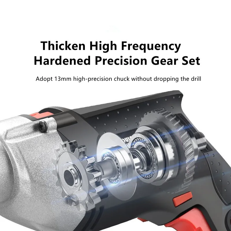 Multifunktionales elektrisches Handbohrset für die Wartung von Heim-Hardware