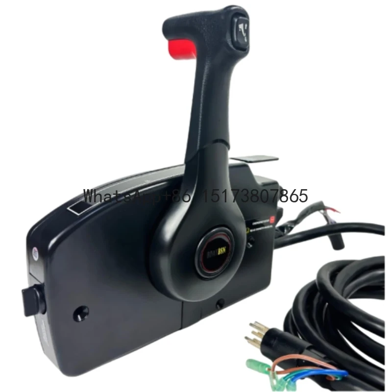 Aftermarket Marine Parts 881170A20 for Side Mounted Control Box Outboard Engine 8PI  with TRIM SWITCH PULL TO OPEN 20FT Harness