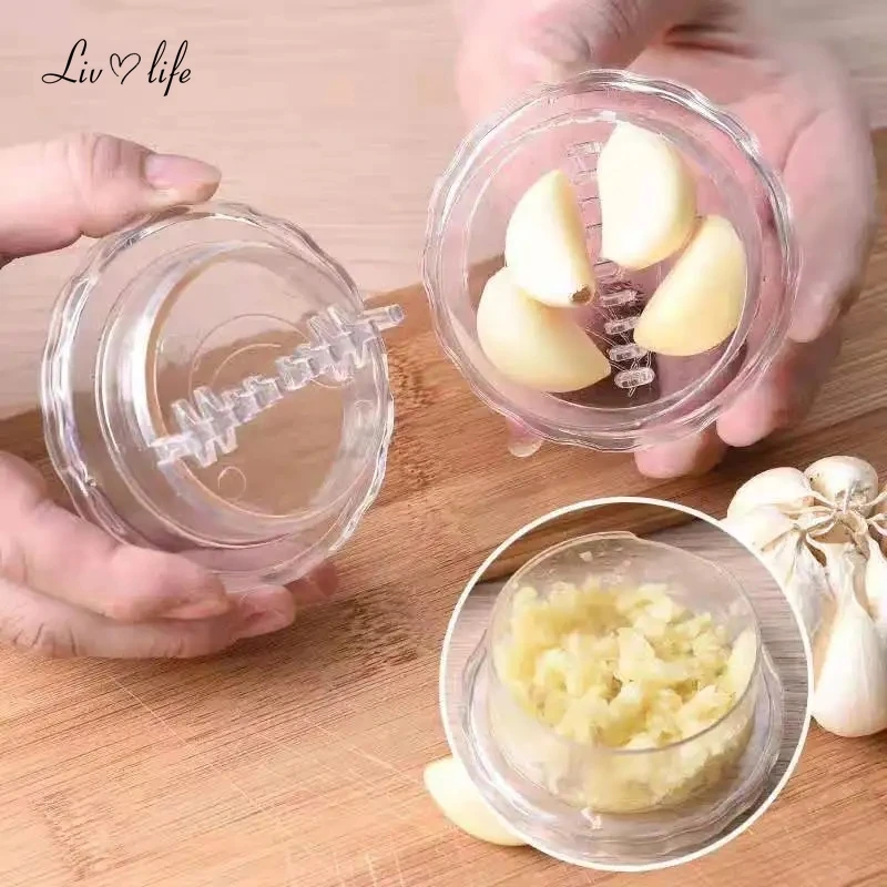 Multifunctional Garlic Crusher Kitchen Manual Garlic Press Roll Crusher Chopper Home Appliance Kitchen Gadgets Accessories