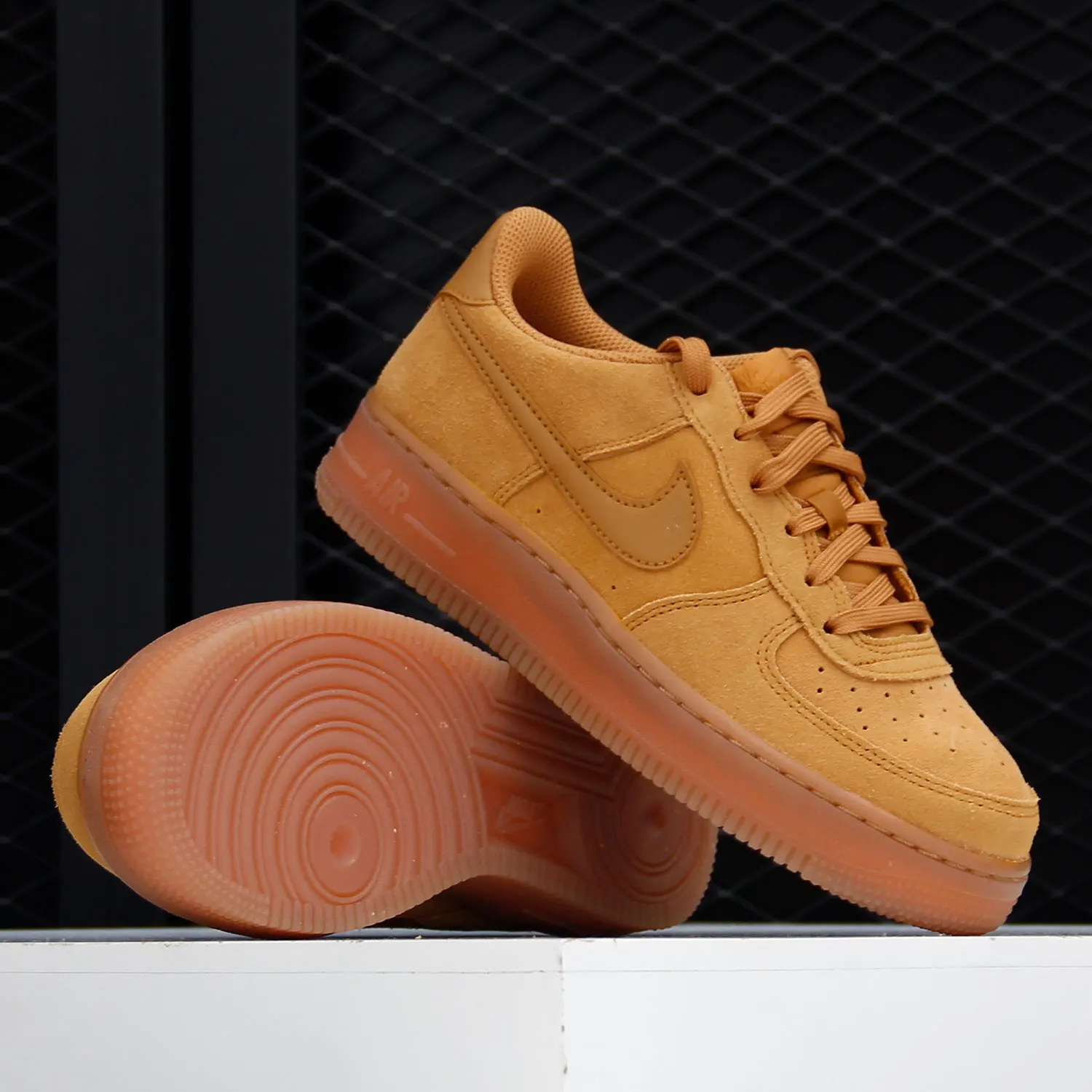 

Nike genuine AIR FORCE 1 (GS) Air Force No.1 children's classic women's board shoes BQ5485-700