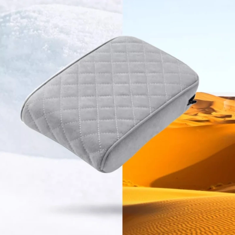 Suede Armrest Box Heightening Pad for BYD Leopard 7 Titanium 7 Heightening Design Soft Touch Anti-Scratch Interior Accessory