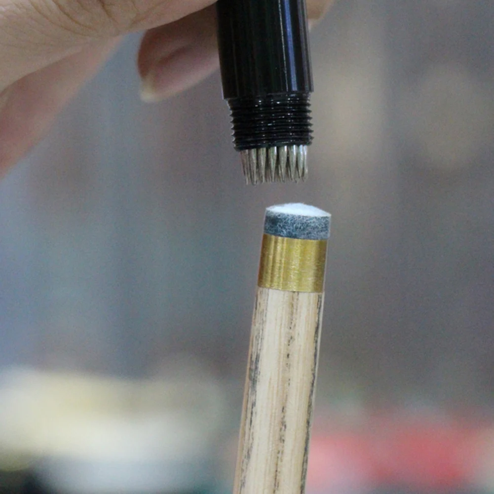 

Формирователь для снукера, многофункциональный формирователь наконечника для бильярдного кия, легко носить с собой, полировщик, тренировочные металлические аксессуары для бильярда