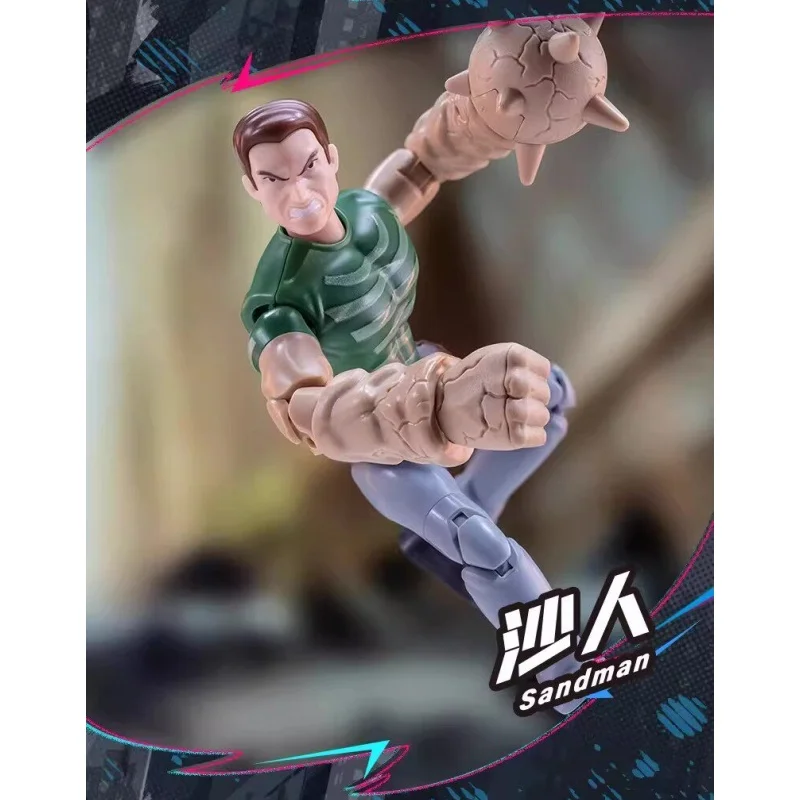 

BLOKEES Marvel Many Stars Edition Vol.6 Building Block Man Spider-Man Electro Green Goblin Assembly Model Collectible Toy Gift