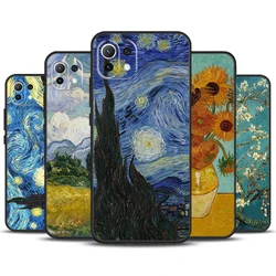 Van Gogh Art Oil Painting Case For Xiaomi 14 Ultra 13 11T 12T 13T Pro 12 Lite POCO X6 Pro X3 X4 X5 M5s M6 F3 F5 Cover