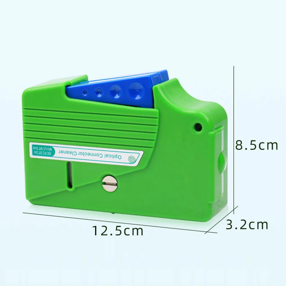 Pigtail Cleaning Box End Fiber Optical Connector Cleaning Box Cassette Times Cassette Cleaner for SC FC ST