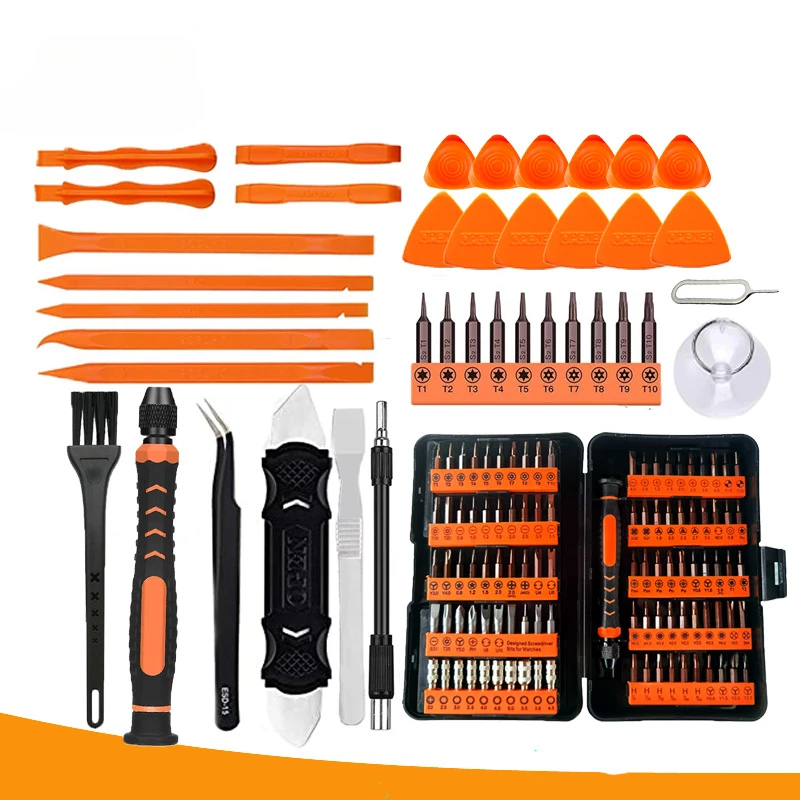 ไขควงชุด 130 in 1 ชุด แว่นตา นาฬิกา เครื่องมือซ่อมโทรศัพท์มือถือ Cross Word