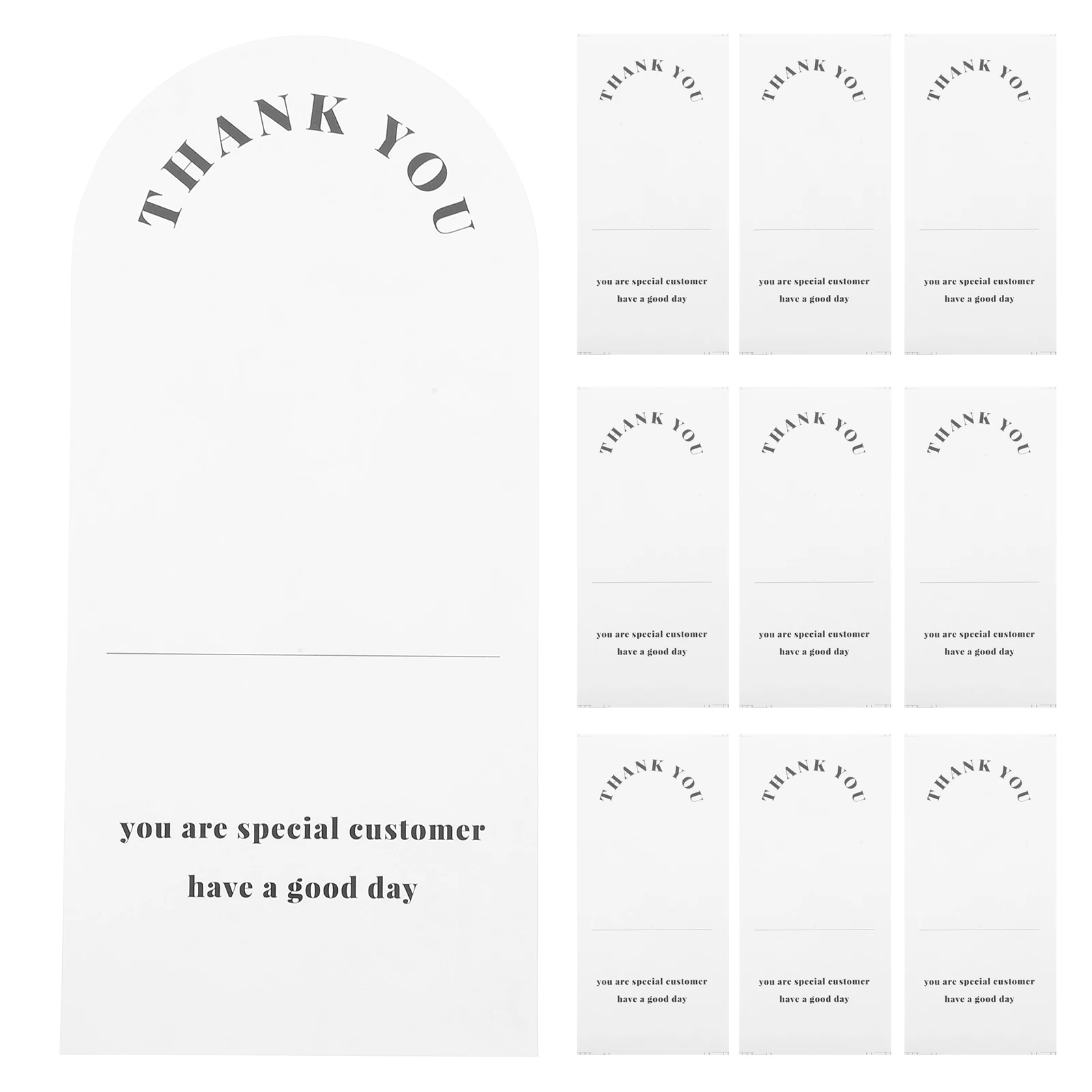 

50pcs Thank You Stickers Letter Seal Kraft Paper Embossing Envelope Decoration Sealing Gift Packing Small Business Supplies