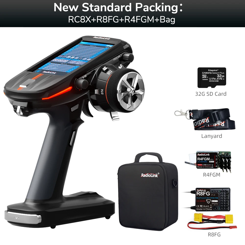 Radiolink RC8X 2.4G 8 Channels RC Radio Transmitter Receiver