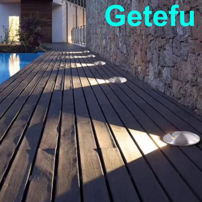 Außen beleuchtung 12w 6w 3w Gartenhof Stufen treppe Boden deck LED Einbau leuchten LED unterirdische Scheinwerfer ac110 220v – Detail 15