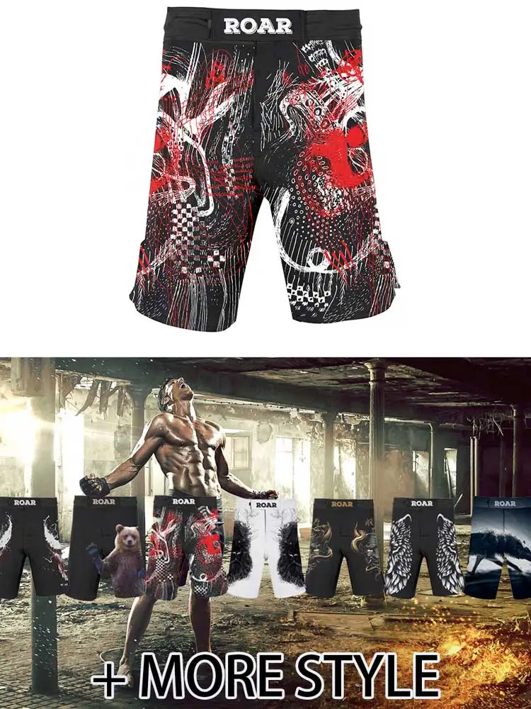 Custom Personalized Fight Shorts Pants for MMA BJJ No Gi Grappling Jiu Jitsu