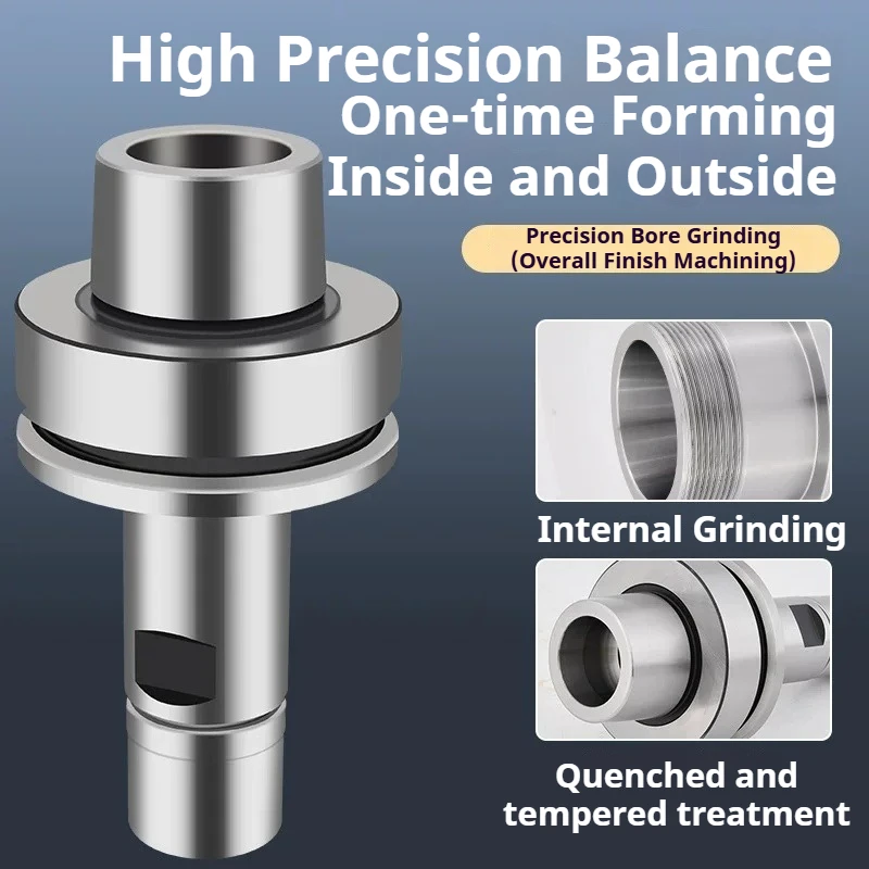 HSK63F ER32 70L Tool Holder High Precision High Speed for Woodworking Engraving Machine CNC Lathe Handle