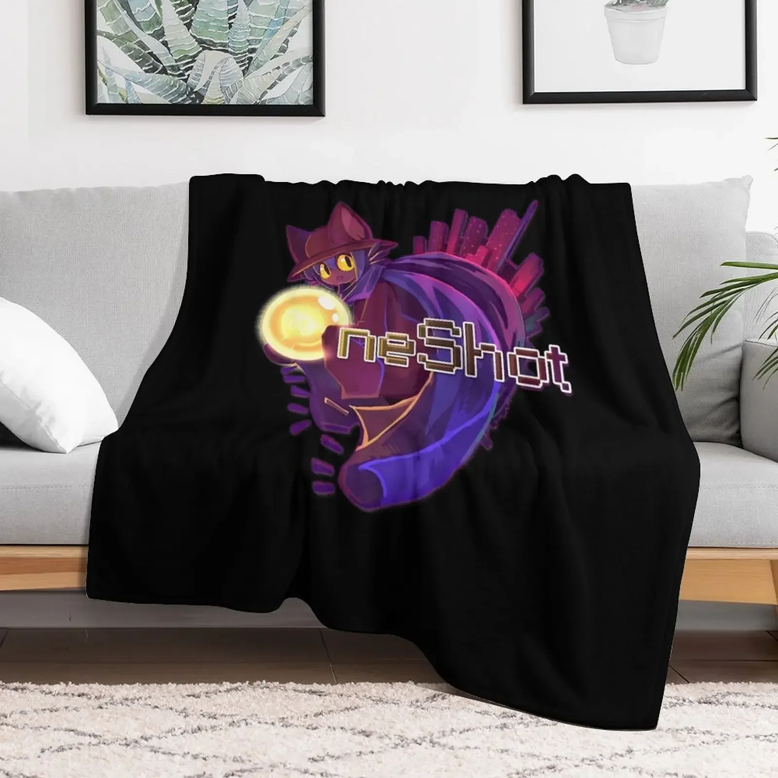 oneshot Throw Blanket Nap For Baby Luxury Throw cosplay anime Blankets