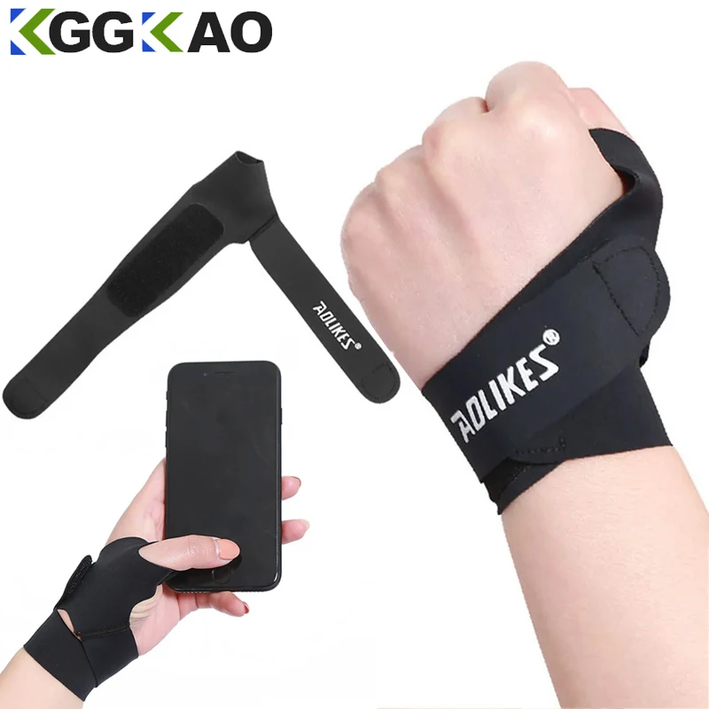 1PCS Wrist Thumb Brace Ultra-thin Compression Wrist Straps Thumb Support for Tendonitis,Carpal Tunnel Arthritis