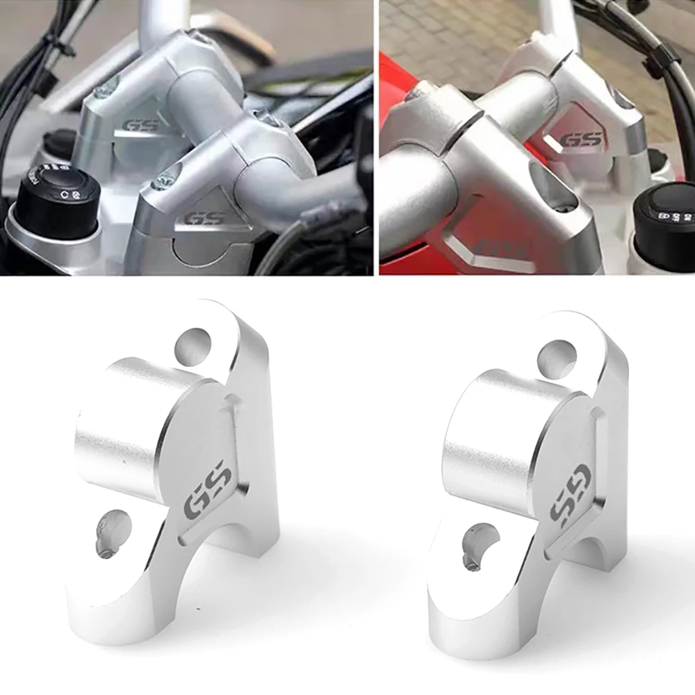 2PCS 32mm CNC Machining For BMW R1200GS LC R 1200GS Adventure ADV R1250GS  Handle Bar Riser Clamp Extend Handlebar Adapter Mount